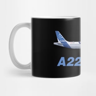 Airbus A220-300 Mug